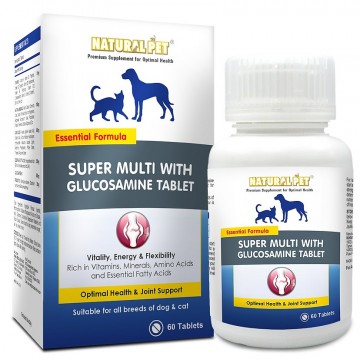 Natural Pet Super Multi with Glucosamine 60 Tablet